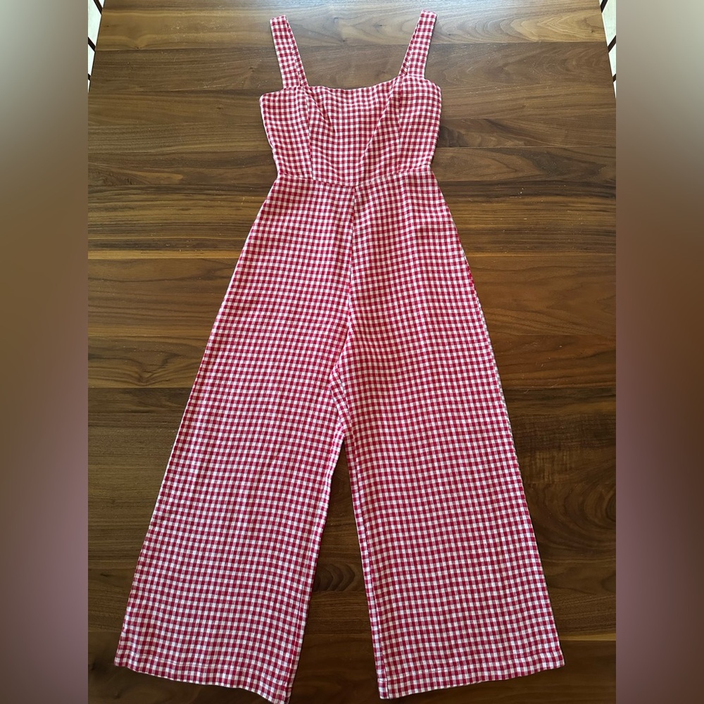 Reformation Birch Jumpsuit (Size 0P) - Picture 5 of 9